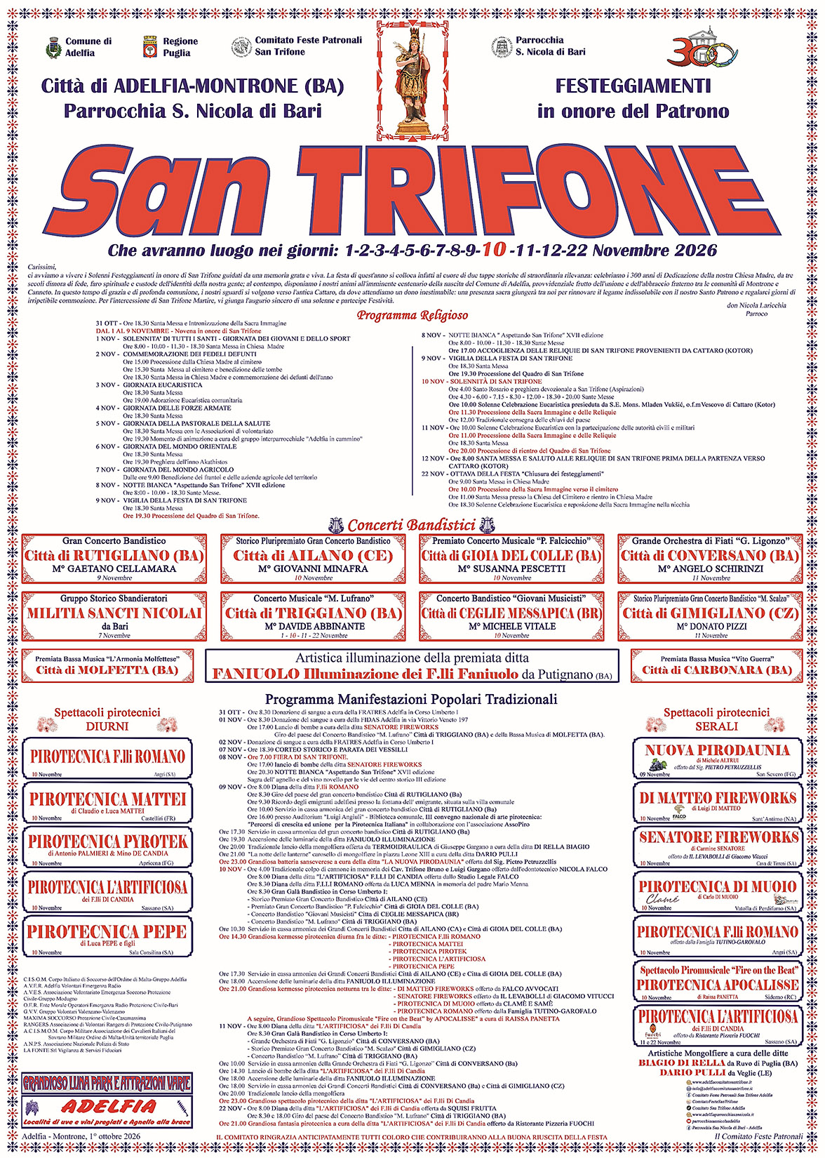 San Trifone 2026